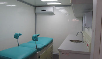 Transformação Hyundai HD78 para Caminhão Baú de Clinica Médica full