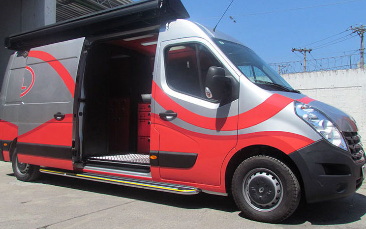 Transformação Renault Master para Furgão de Oficina full
