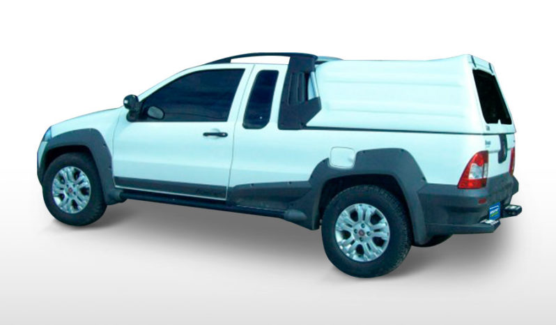 Lateral Fechada – Capota de Fibra Fiat Strada full