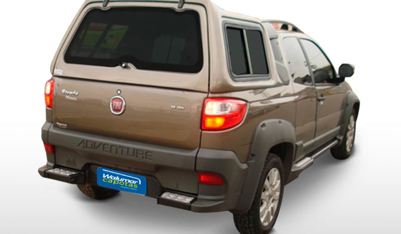 Janelas de Correr – Capota de Fibra Fiat Strada full
