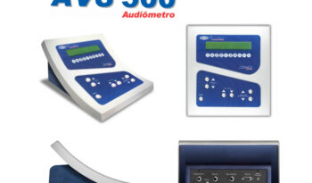 Audiômetro AVS500 para Unidades Móveis de Saúde full