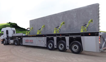 Semirreboque para transporte de peças pré-fabricadas (concreto) full